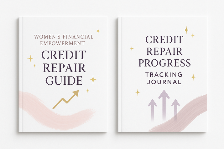 Women's Financial Empowerment Bundle: Credit Education Guide + Progress Tracking Journal